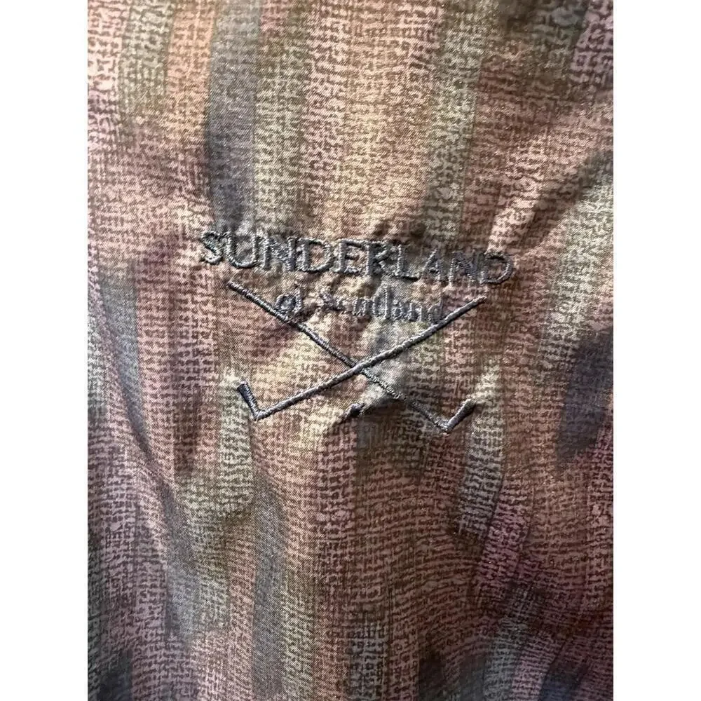 Sunderland Of Scotland Pullover Rain Jacket Men’s Size Large Rain Proof Outdoors